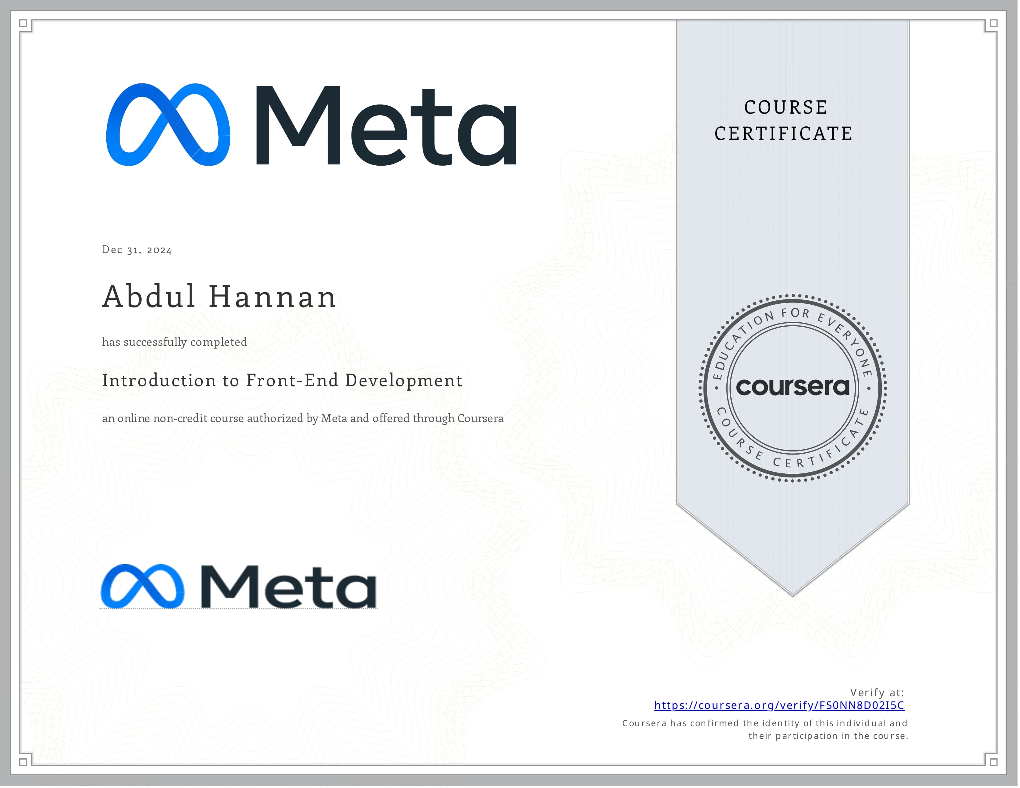 Introduction to Front-End Development