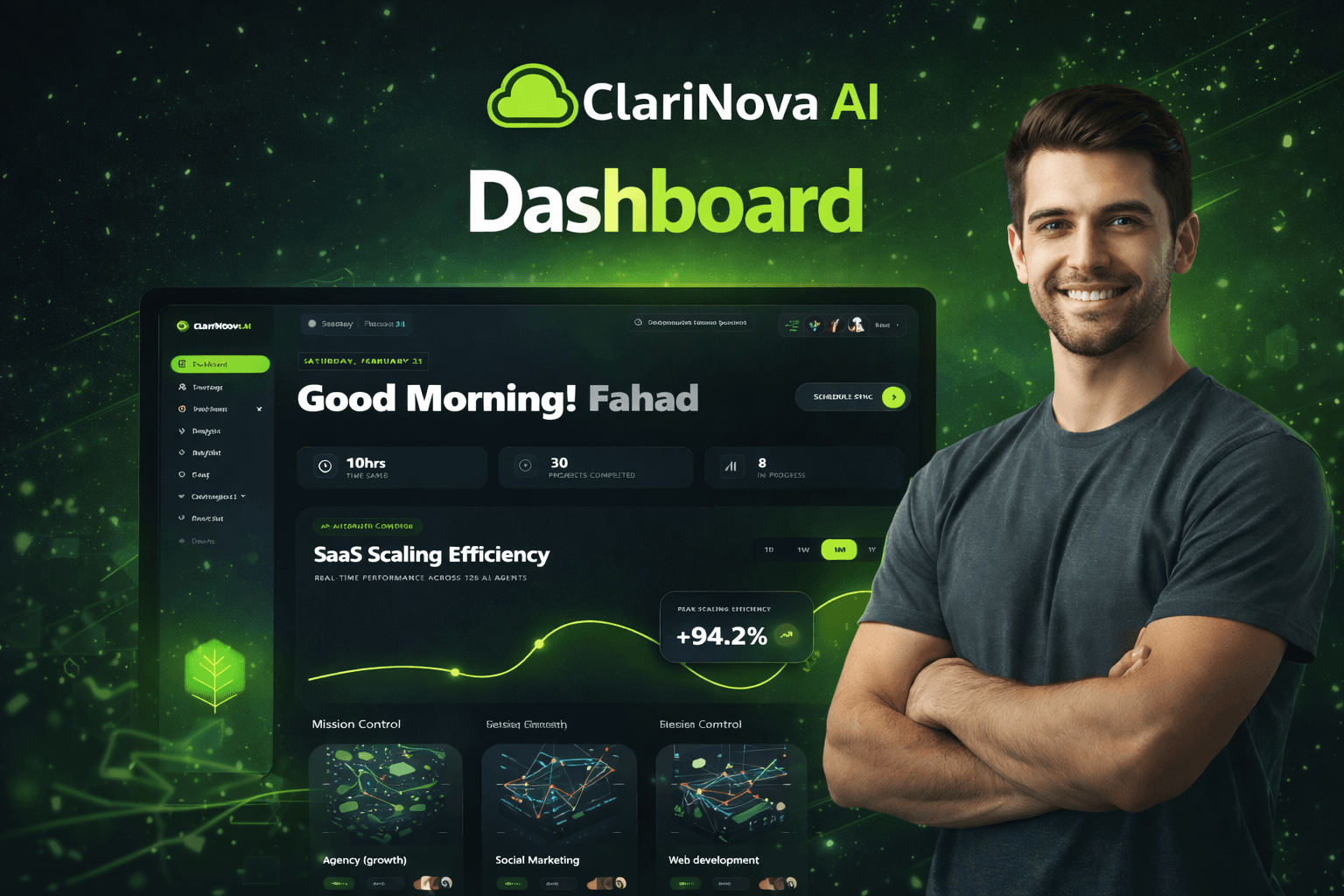ClariNova AI — Build Faster. Scale Smarter