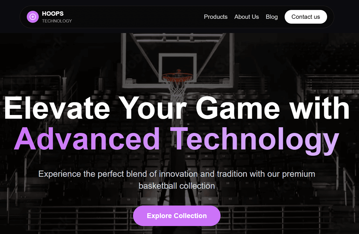 Basketball Website